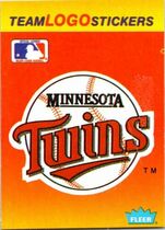 1991 Fleer Team Logo Stickers #NNO Twins