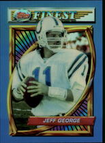 1994 Finest Base Set #28 Jeff George