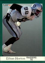1991 Fleer Base Set #109 Ethan Horton