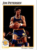 1991 NBA Hoops Base Set #367 Jim Petersen