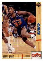 1991 Upper Deck Base Set #369 Henry James