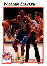 1991 NBA Hoops Base Set #360 William Bedford