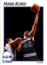 1991 NBA Hoops Base Set #407 Mark Acres