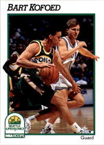 1991 NBA Hoops Base Set #440 Bart Kofoed