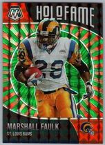 2021 Panini Mosaic HoloFame #6 Marshall Faulk