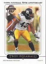 2005 Topps Base Set #174 Troy Polamalu