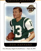 2005 Topps Base Set #328 Don Maynard