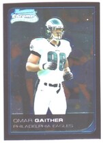 2006 Bowman Chrome #39 Omar Gaither