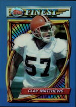 1994 Finest Base Set #89 Clay Matthews