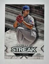 2017 Stadium Club Scoreless Streak #SS-YD Yu Darvish