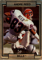 1990 Action Packed Base Set #17 Andre Reed
