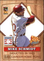 2001 Post 500 Club #7 Mike Schmidt