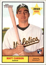 2010 Topps Heritage #39 Matt Carson