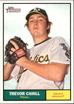 2010 Topps Heritage #177 Trevor Cahill