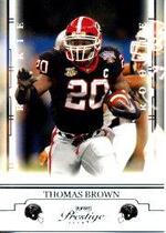 2008 Playoff Prestige #196 Thomas Brown