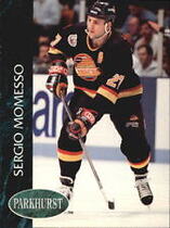 1992 Parkhurst Base Set #421 Sergio Momesso