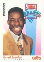 1991 SkyBox Base Set #523 Terrell Brandon