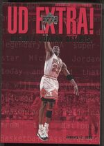 1998 Upper Deck Michael Jordan 230 SPs #UDX M.Jordan Retires
