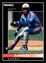 1992 Pinnacle Base Set #24 Delino DeShields
