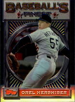 1993 Finest Base Set #184 Orel Hershiser