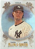 2021 Topps Allen & Ginter Silver Portrait #123 Gerrit Cole