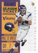 2012 Panini Contenders #53 Christian Ponder