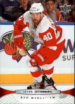 2011 Upper Deck Base Set Series 1 #138 Henrik Zetterberg