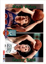 1992 NBA Hoops Base Set #322 Free Throw Pct.  LL