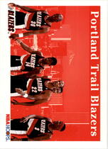 1992 NBA Hoops Base Set #287 Trail Blazers