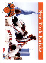 1992 NBA Hoops Base Set #283 New York Knicks