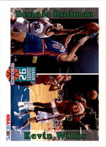 1992 NBA Hoops Base Set #325 Rebounds Leaders