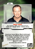 2022 Skybox Metal Universe Champions #11 Micky Ward