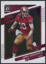 2021 Donruss Optic #192 Jimmy Garoppolo