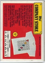 1989 Topps Base Set #NNO T-Shirt Offer Style E