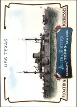 2011 Topps Allen and Ginter Floating Fortresses #FF17 Uss Texas