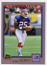 2001 Topps Base Set #379 Travis Henry