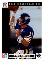 1991 Dominos Quarterbacks #15 Wade Wilson