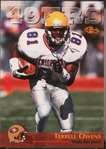 1996 Classic NFL Rookies #94 Terrell Owens