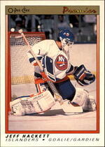 1990 O-Pee-Chee OPC Premier #39 Jeff Hackett