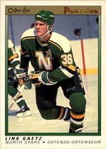 1990 O-Pee-Chee OPC Premier #33 Link Gaetz