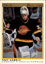 1990 O-Pee-Chee OPC Premier #34 Troy Gamble