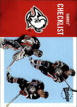 2000 Upper Deck Vintage #49 Sabres Checklist