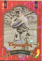 2012 Panini Cooperstown Crystal Collection Red #62 Rabbit Maranville