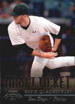 2011 Playoff Contenders Draft Ticket #DT85 Kevin Quackenbush