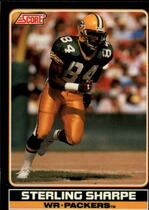 1990 Score Young Superstars #7 Sterling Sharpe