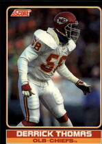 1990 Score Young Superstars #13 Derrick Thomas