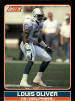 1990 Score Young Superstars #22 Louis Oliver