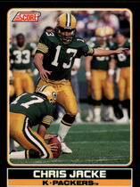 1990 Score Young Superstars #26 Chris Jacke