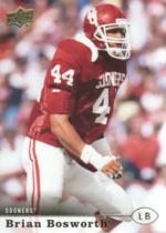 2013 Upper Deck Base Set #44 Brian Bosworth