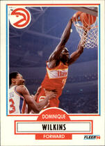 1990 Fleer Base Set #6 Dominique Wilkins